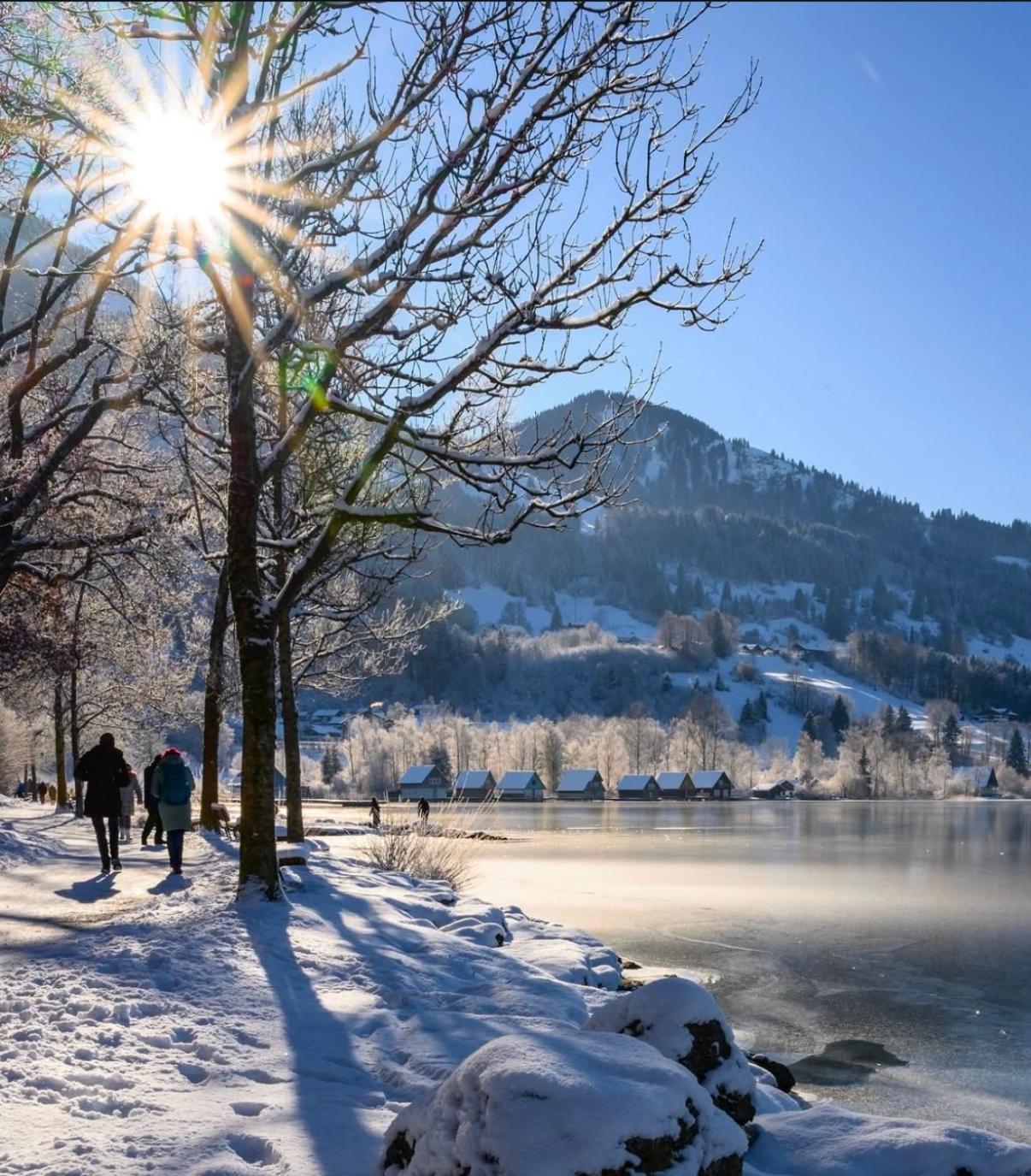 Gemuetliche Ferienwohnung Mit Berg Und Alpsee Panorama Im Allgaeu Immenstadt im Allgaeu Ngoại thất bức ảnh