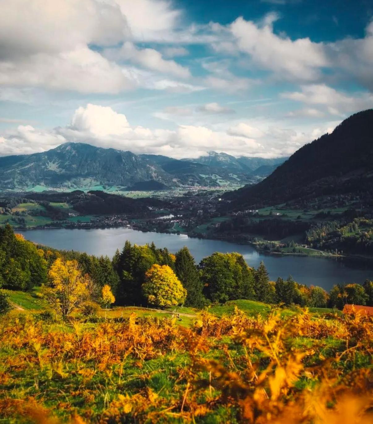 Gemuetliche Ferienwohnung Mit Berg Und Alpsee Panorama Im Allgaeu Immenstadt im Allgaeu Ngoại thất bức ảnh